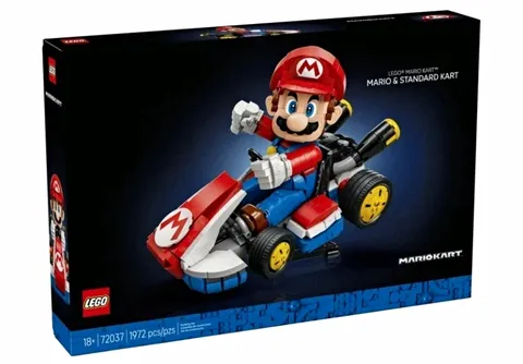 LEGO Super Mario Mario Kart Mario & Standard Kart (72037) 1972 Pcs 18+