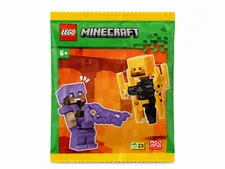 Minecraft Nether Hero and Blaze lego