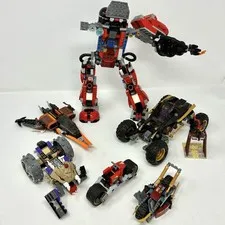Lego Ninjago Lot of Incomplete Sets 70589 70615 70600 70601 70745 Mech Vehicles