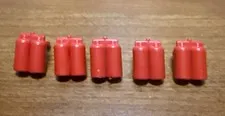 Lot 5 LEGO Minifig Accessories Air Tank Diver Scuba Space # 3838 Red Vintage