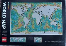 LEGO Art: World Map (31203) - Retired Set