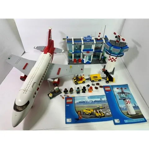 Lego City Airport #3182 - missing some stickers - see description