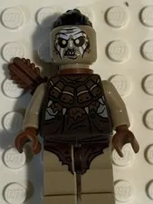 Lego Lord of the rings Hunter orc with top knot and quiver minifigure lor102