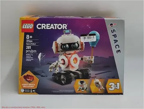 LEGO Creator 3 in 1 Space Robot Building Toy 31164 SEE DETAILS