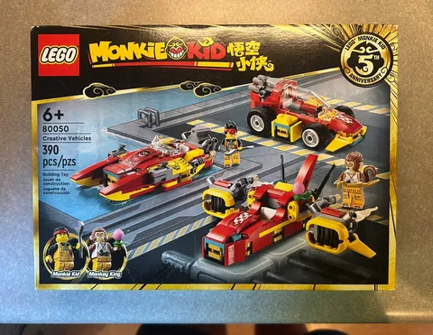 Lego Monkie Kid 80050: Creative Vehicles - New / Factory Sealed / Retired