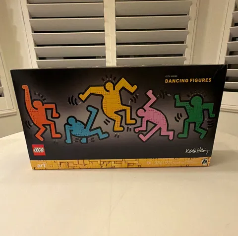 LEGO Art Keith Haring Dancing Figures 31216 Boxed Set 1773 Pieces