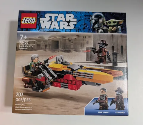 LEGO Star Wars: Cobb Vanth's Speeder (75437) / Cad Bane - New Sealed