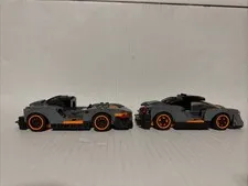 2 LEGO McLaren Senna Speed Champions Assembled Pre Owned Both Incomplete.