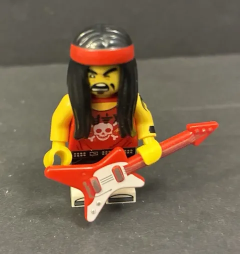 Lego Gong & Guitar Rocker Minifigure Ninjago Collectible Series 71019