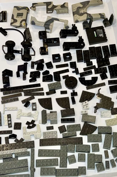 LEGO Military Vehicle Blocks Pieces Parts Elements Lot
