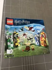 VINTAGE TOY LEGO MANUAL INSTRUCTIONS BOOKLET ART HARRY POTTER 75956