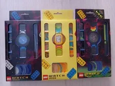 3 X Vintage 1996 LEGO Swatch System Brand New