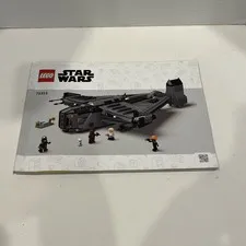 Instruction Manual ONLY- LEGO 75323 Star Wars The Justifier (No bricks or figs)