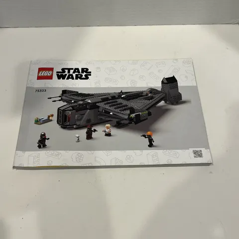 Instruction Manual ONLY- LEGO 75323 Star Wars The Justifier (No bricks or figs)