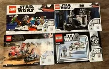 lego instruction manuals Star Wars Lot Of 4