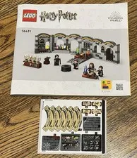 LEGO Harry Potter 76431 Hogwarts Castle Potions Class - Sticker Sheet & Manual