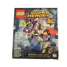 Lego DC Comics Mighty Micros Superman Vs Bizarro Used Complete  76068