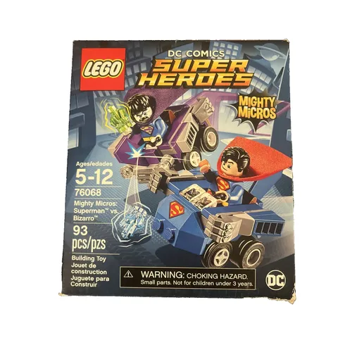 Lego DC Comics Mighty Micros Superman Vs Bizarro Used Complete  76068