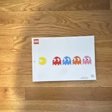 LEGO Pac-Man Illustrated Instruction Manual Booklet