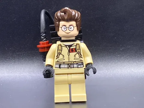 LEGO MINIFIGURE GHOSTBUSTERS DR. EGON SPENGLER W/ PROTON PACK GB001 21108