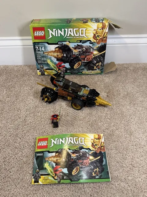 LEGO NINJAGO: Cole's Earth Driller (70502) - Complete with Instructions And Box