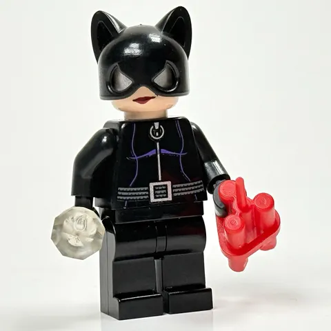 Lego Catwoman Minifigure | Batman I (bat003) 2006 Used