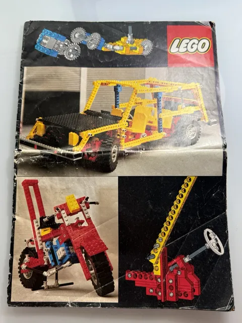 Lego Technic Fork Lift (950) Instruction Booklet Only 1978