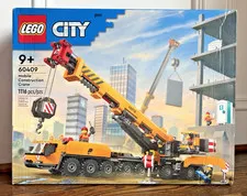 Lego 60409 Yellow Mobile Construction Crane City Set NEW in Box Sealed Retired