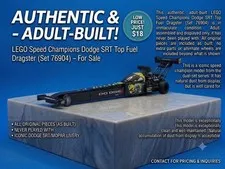 LEGO SPEED CHAMPIONS: Mopar Dodge SRT Top Fuel Dragster Only.