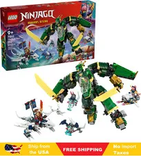 LEGO NINJAGO Lloyd's Jet Mech Building Toy - Model Building Kit for Boys & Girls