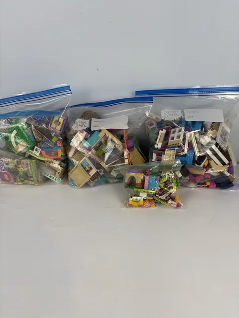4+ Pound LEGO Bulk Lot Girl Pink White  Friends