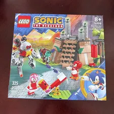 LEGO Sonic 76998 Knuckles Master Emerald Shrine Set Amy Eggrobo 325 pcs
