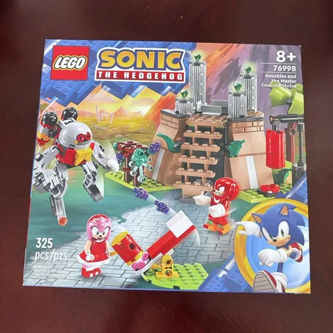 LEGO Sonic 76998 Knuckles Master Emerald Shrine Set Amy Eggrobo 325 pcs