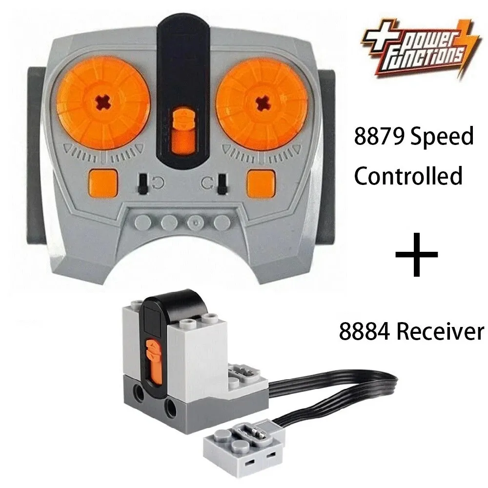 Technic IR Remote With Receiver Compatible with Lego Power Functions 8884 8879