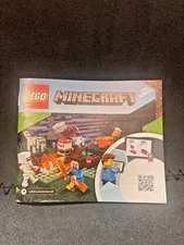 LEGO MINECRAFT 21162 Instruction Manual ONLY - THE WARPED FOREST