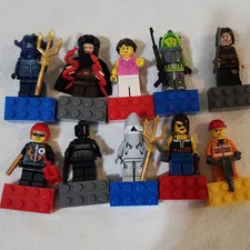 LEGO Minifigure Magnets *NOT Glued*