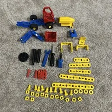Lego Duplo Toolo Part Lot 20 o Pieces & 10 set of nuts & bots, 3 tools 