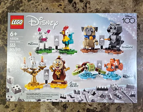 LEGO Disney 43226 Disney Duos Disney 100 Set 553 pcs Ages 6+