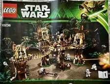 Lego 10236 Star Wars Ewok Village Instructions Book 1 ONLY