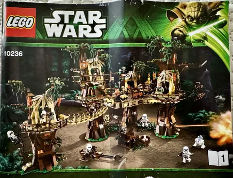 Lego 10236 Star Wars Ewok Village Instructions Book 1 ONLY