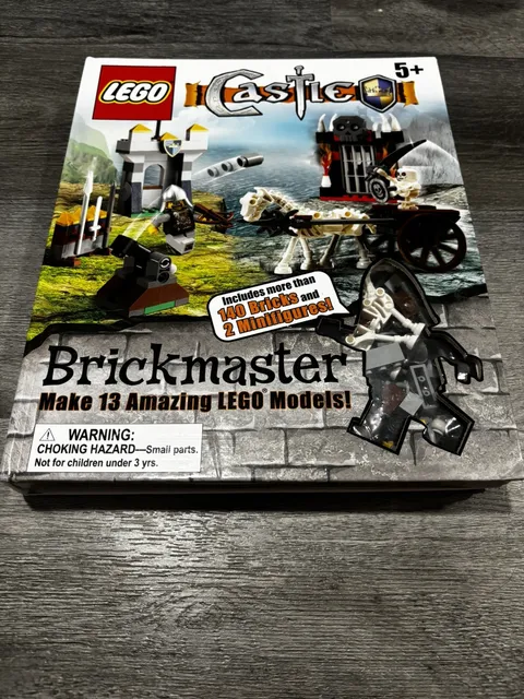 LEGO Castle Brick Master Building Book Hard cover SEALED