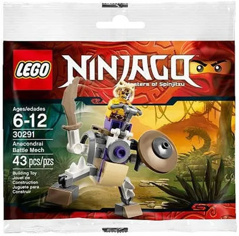 [Lego] Lego Ninjago Anacondrai Battle Mech Bagged 30291_