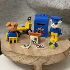 LEGO FABULAND: Boris Bulldog Percy Pig Vintage VTG Set 1980’s