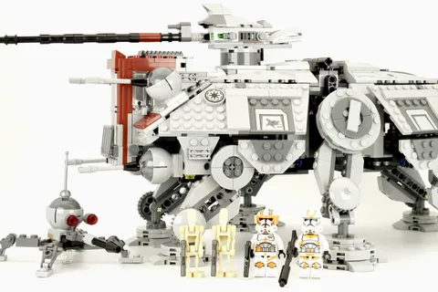 LEGO Star Wars: AT-TE Walker 75337 - Used With Minifigures