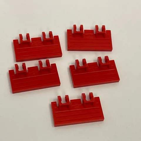 Lego 44569 52526 Red Replacement Parts Pieces Lot of 5
