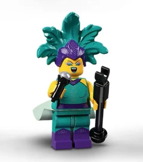 Lego 71029 Series 21 Collectible Minifigures Cabaret Singer READ