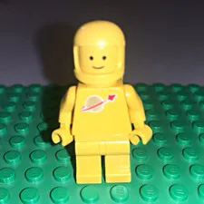 LEGO Classic Space Yellow Astronaut/Spaceman Minifigure w/ Air Tanks SP007