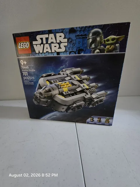 LEGO Star Wars Anzellan Spaceship (75445) Mandalorian and Grogu BRAND NEW.