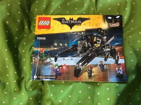 Lego 70908 Batman manual instruction book only Good condition
