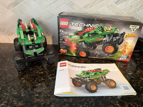 LEGO TECHNIC Monster Jam Dragon Set 42149 - Complete Set, Retired